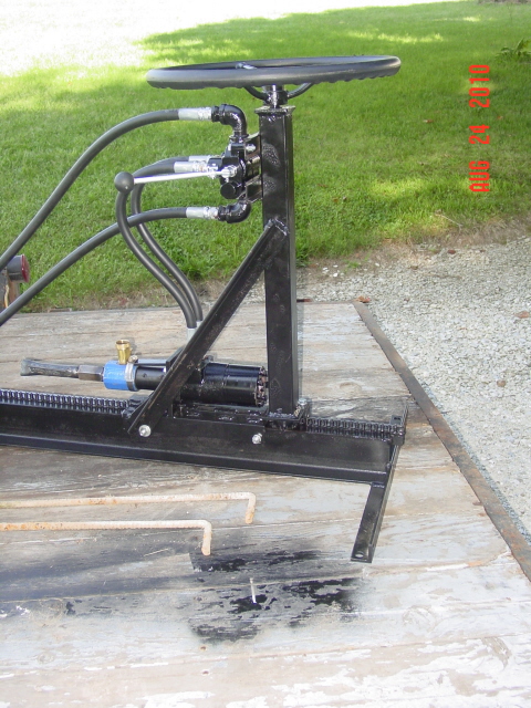 Boring Tool with Trolley Assembly Mounted